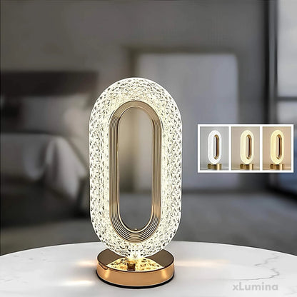 Kristallen lamp - LED tafellamp