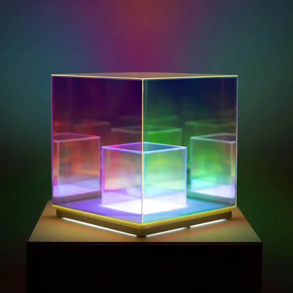 Cubic RGB tafellamp - Modern ontwerp met kleurverandering