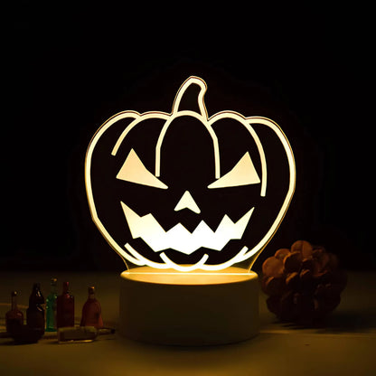 Feeërieke pompoenverlichting - Halloween-decoratie