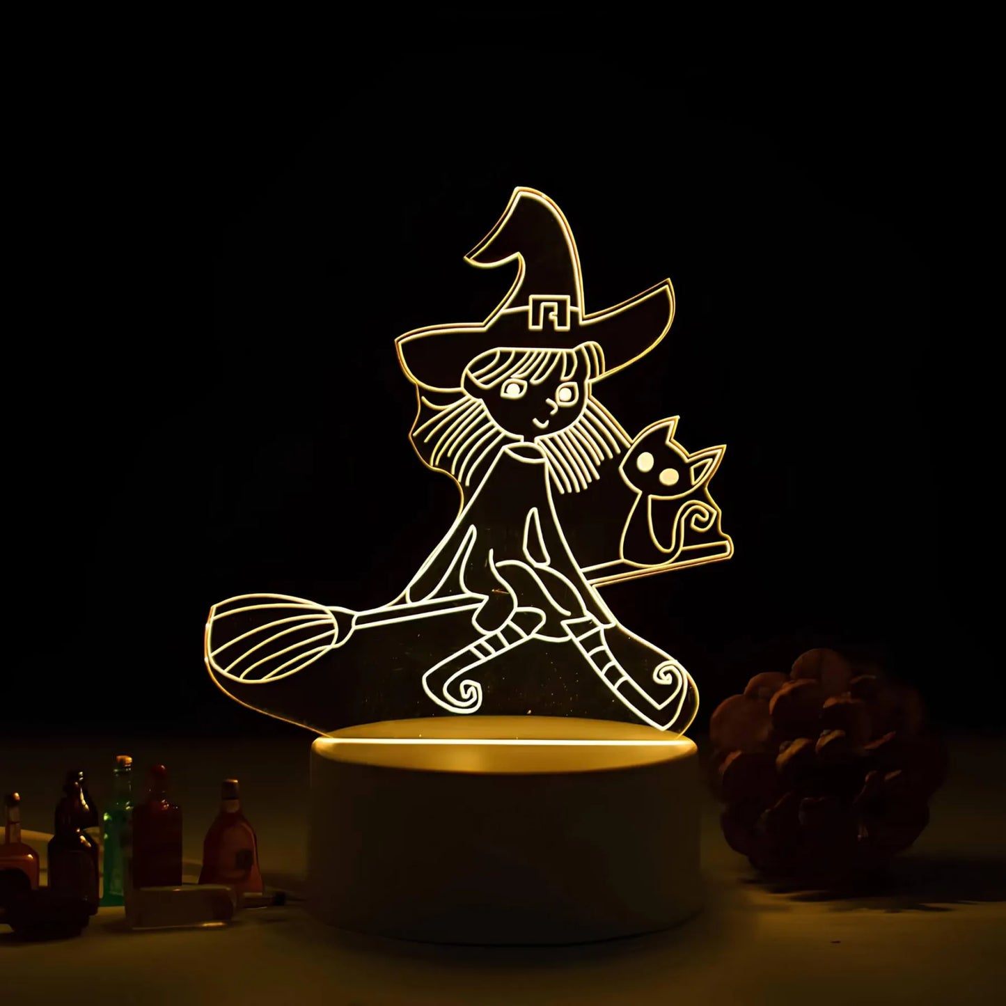 Feeërieke pompoenverlichting - Halloween-decoratie