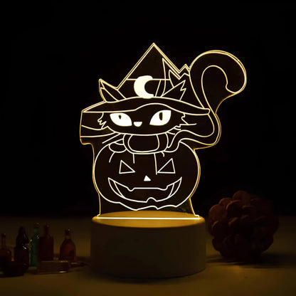 Feeërieke pompoenverlichting - Halloween-decoratie