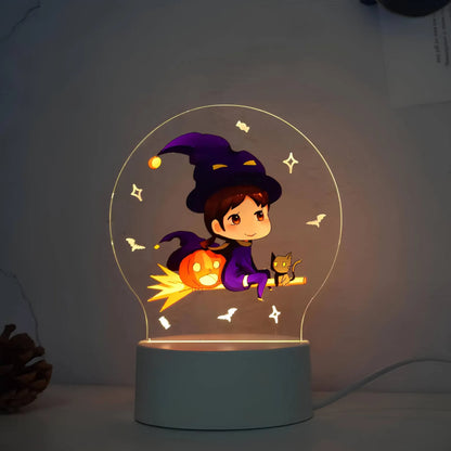 Feeërieke pompoenverlichting - Halloween-decoratie