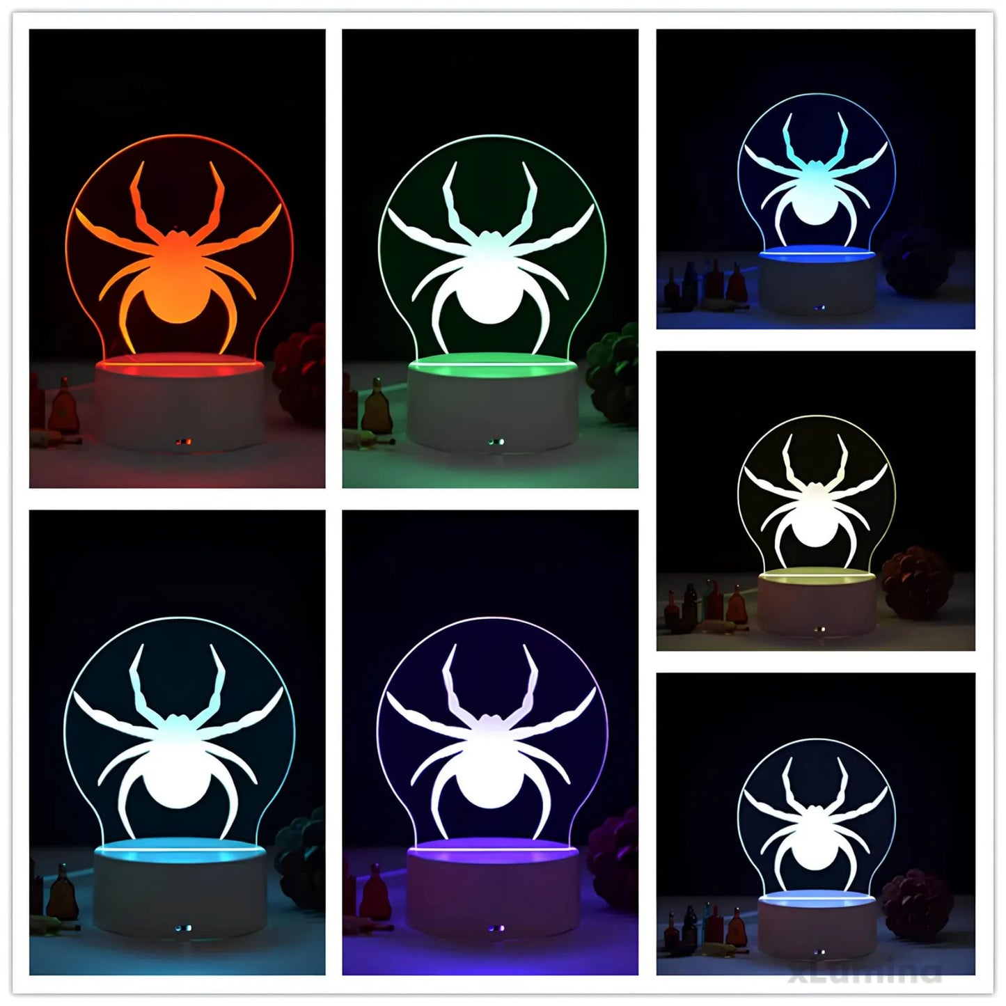 Feeërieke pompoenverlichting - Halloween-decoratie