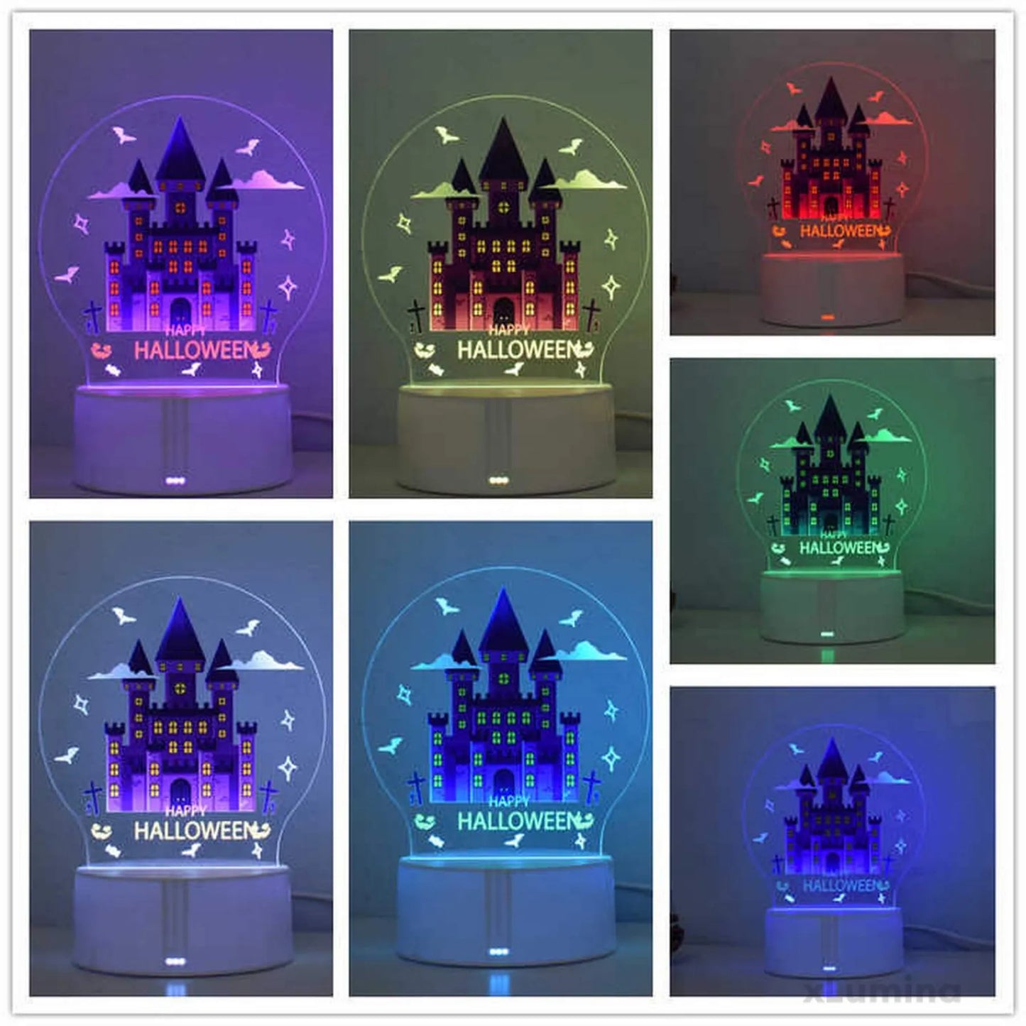 Feeërieke pompoenverlichting - Halloween-decoratie