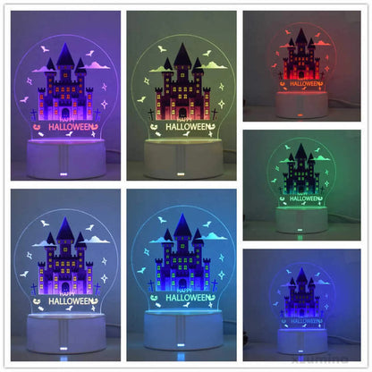Feeërieke pompoenverlichting - Halloween-decoratie