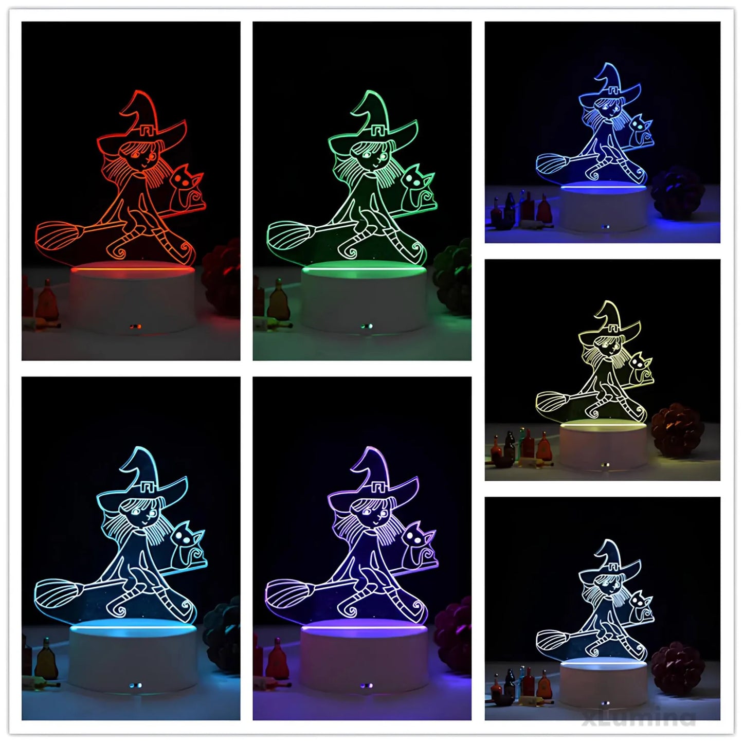 Feeërieke pompoenverlichting - Halloween-decoratie
