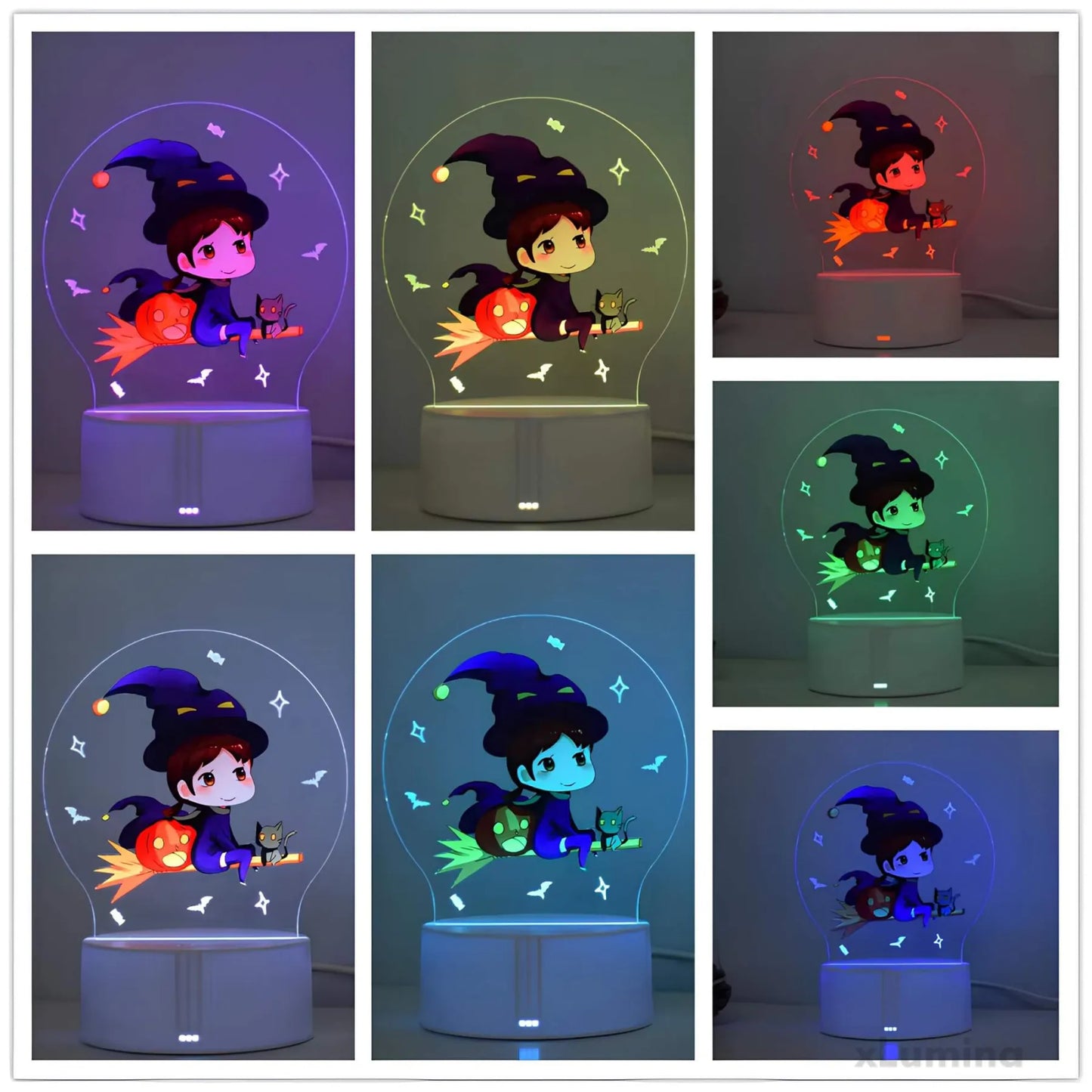 Feeërieke pompoenverlichting - Halloween-decoratie