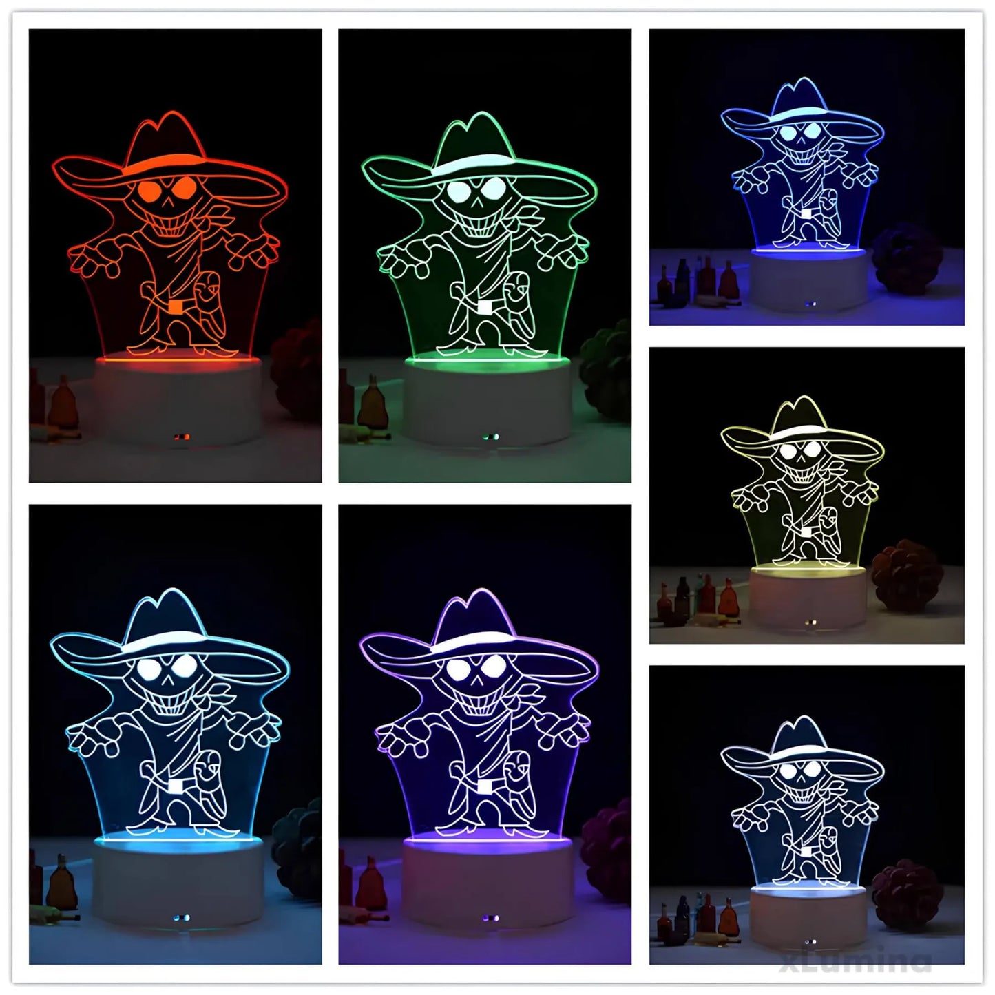 Feeërieke pompoenverlichting - Halloween-decoratie