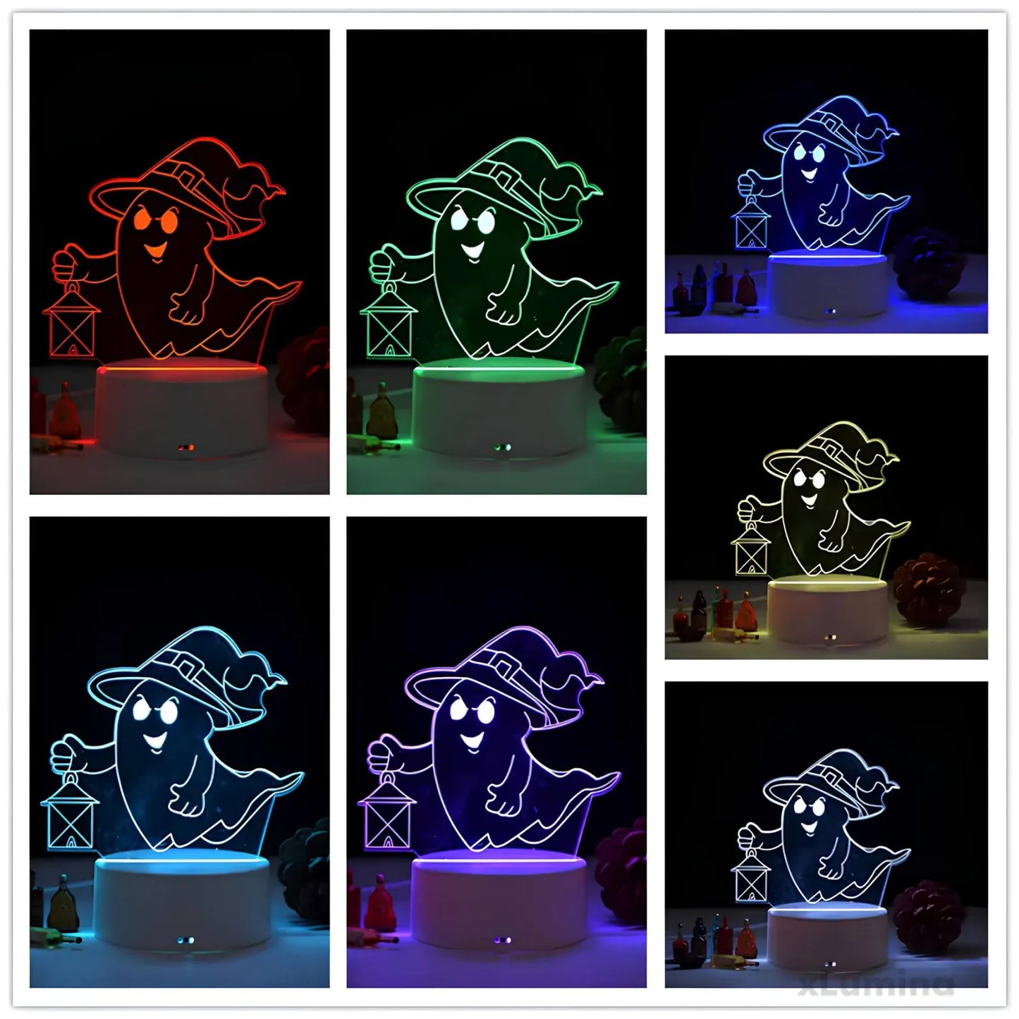 Feeërieke pompoenverlichting - Halloween-decoratie