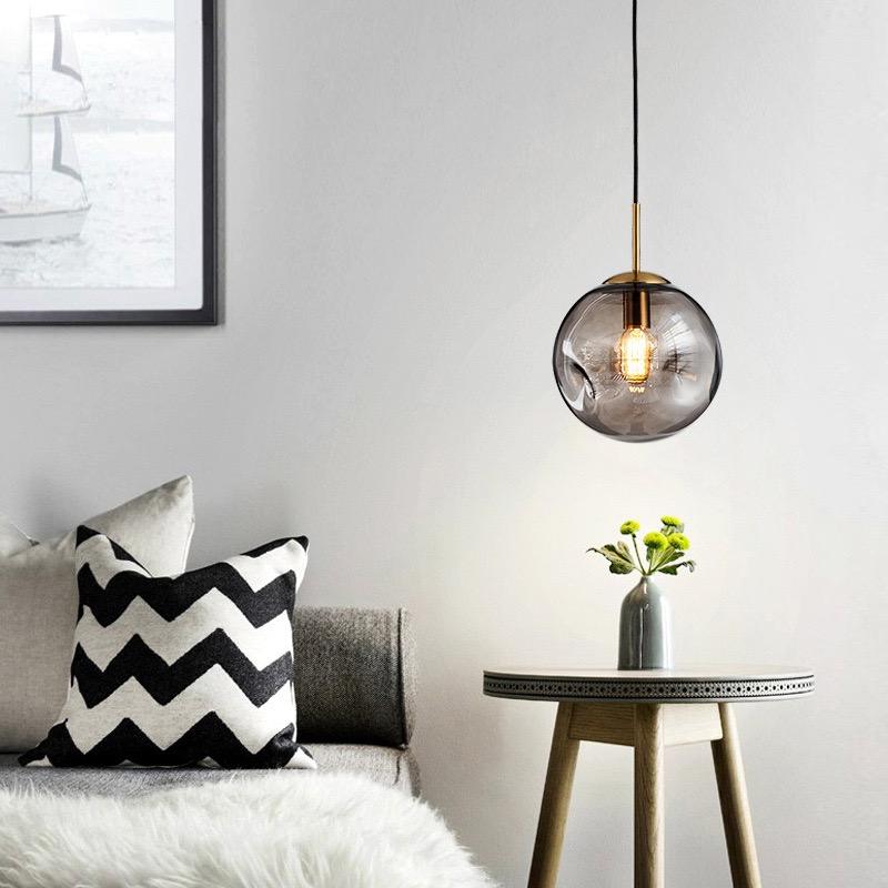 BolSphere - Elegante  glazen bol hanglamp