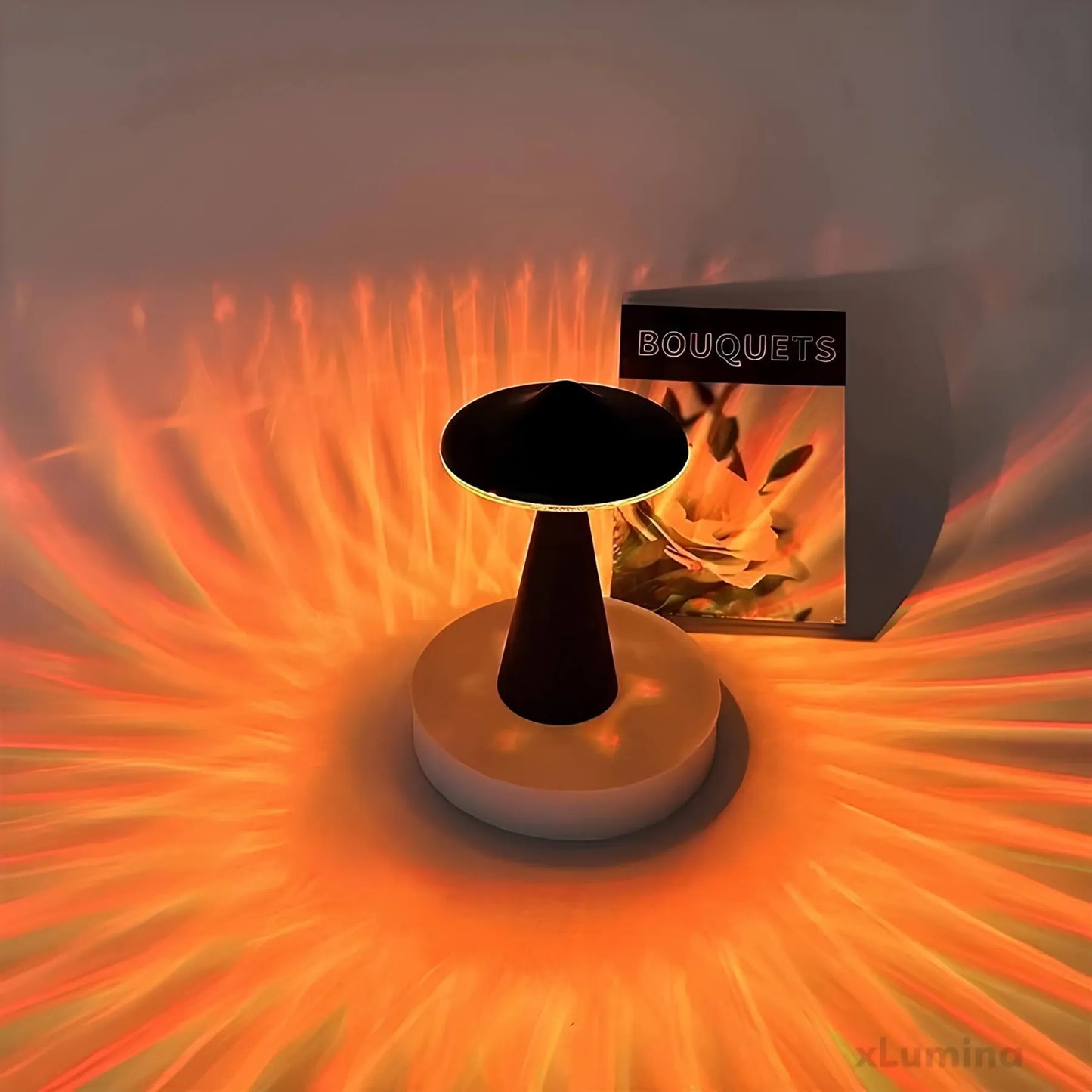 LED Paddestoel Tafellamp - USB Dimbaar Touch