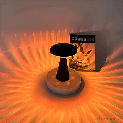 LED Paddestoel Tafellamp - USB Dimbaar Touch