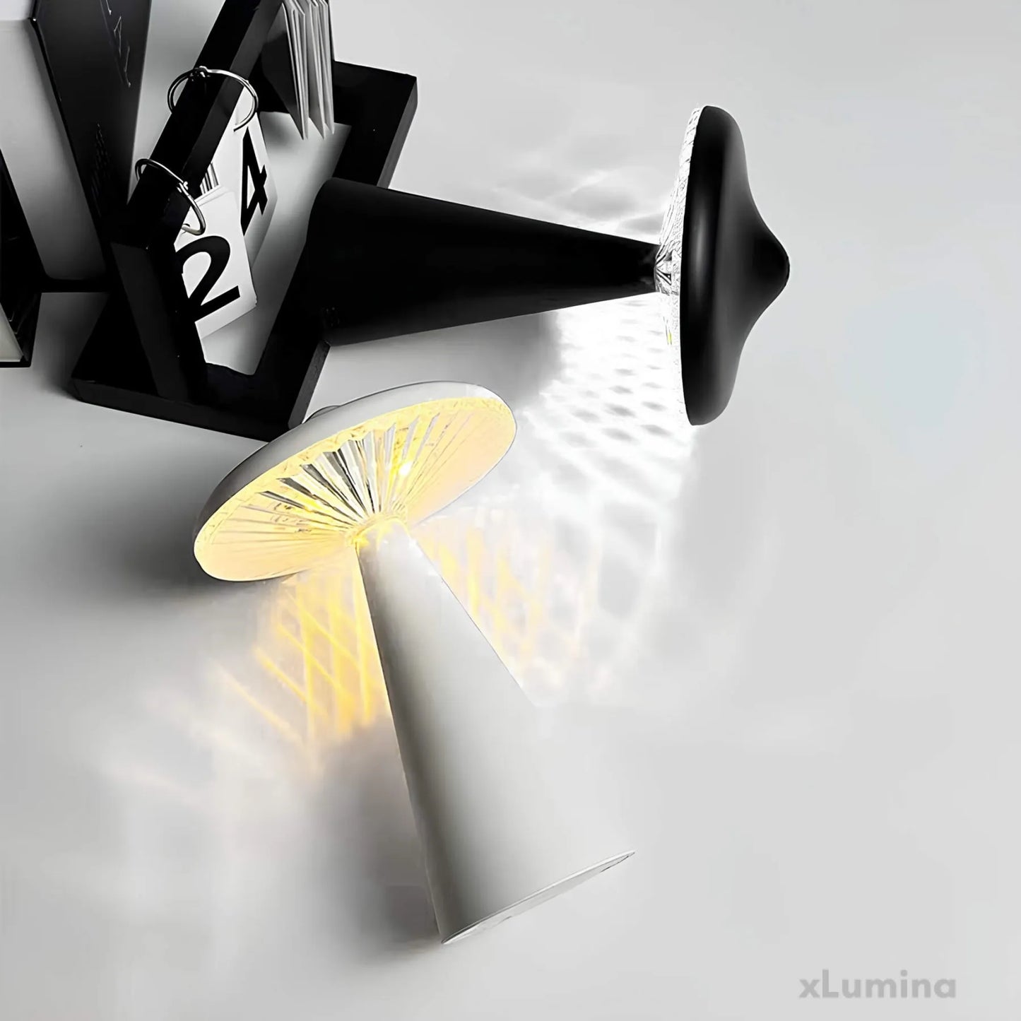 LED Paddestoel Tafellamp - USB Dimbaar Touch