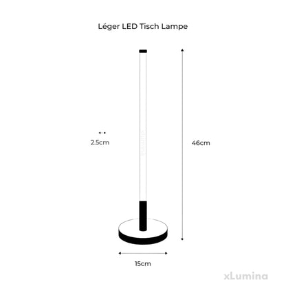 Léger LED tafellamp - Moderne elegantie
