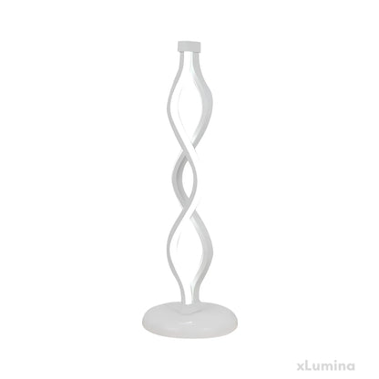 LichtElegance - LED witte spiraal tafellamp