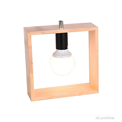 Lichtpunkt - Stijlvolle houten tafellamp