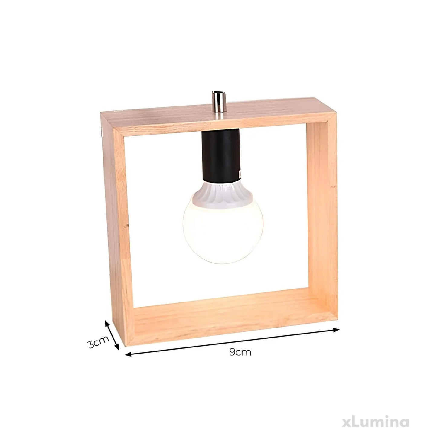 Lichtpunkt - Stijlvolle houten tafellamp