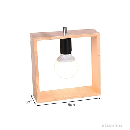 Lichtpunkt - Stijlvolle houten tafellamp