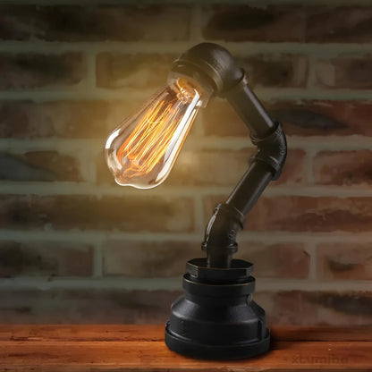 LiquidLuxe - Creatief ijzer, waterwerk verlichting tafellamp