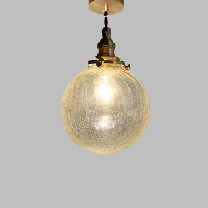 Kristallen glazen hanglamp