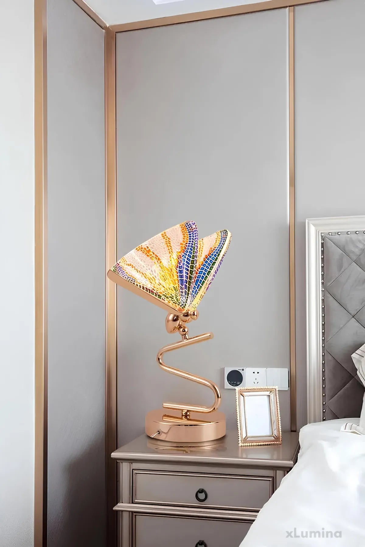LuminousWings - Luxe vlinder tafellamp