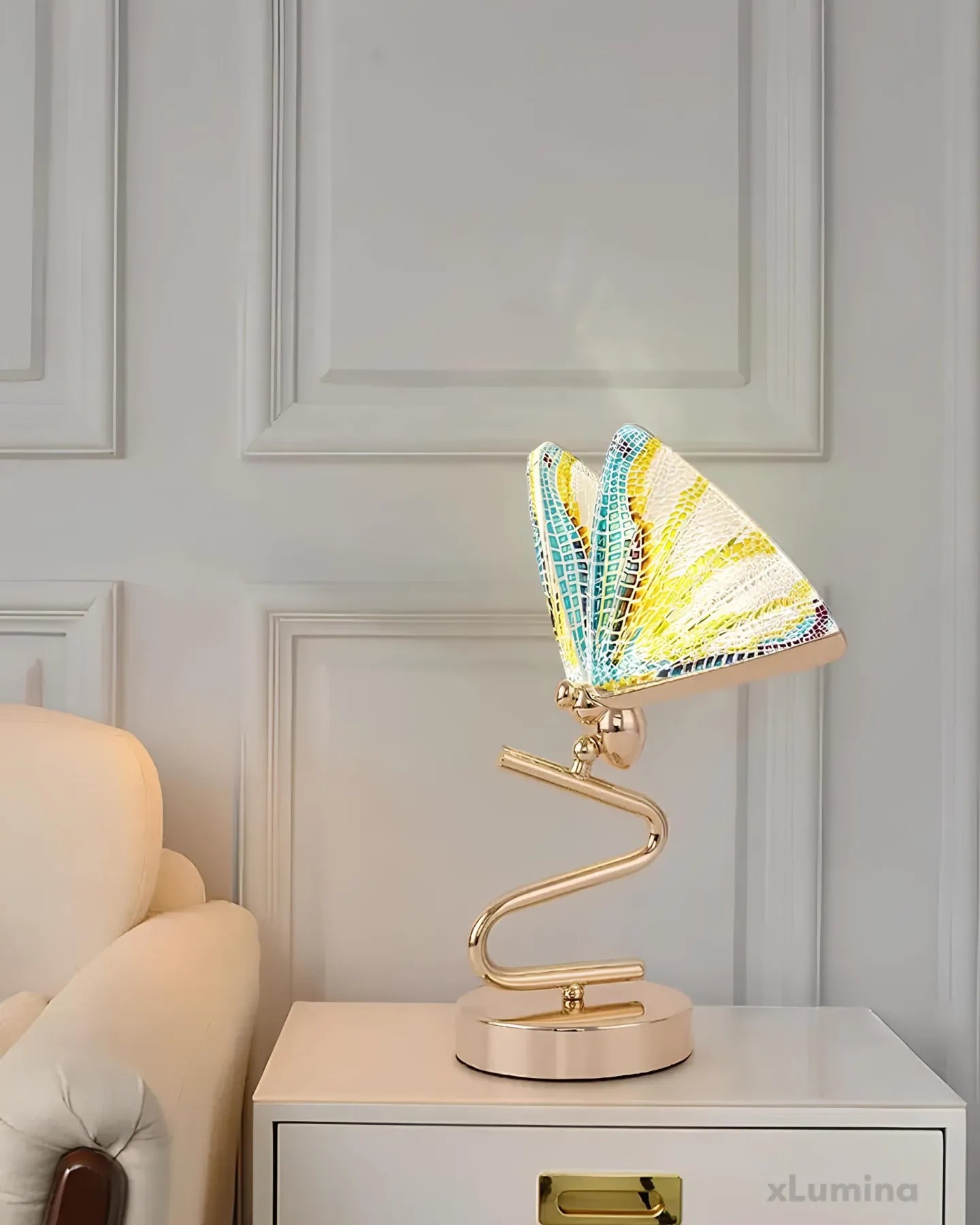 LuminousWings - Luxe vlinder tafellamp