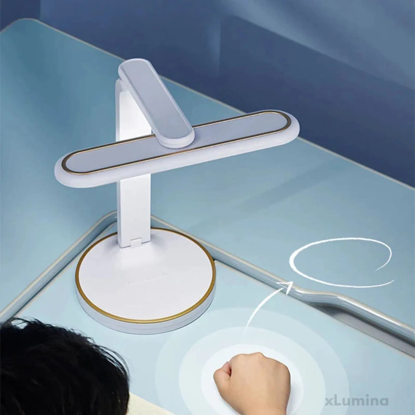LumiTime - LED met klok tafellamp