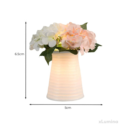 Nachtlamp Luna - Elegante glazen tafellamp