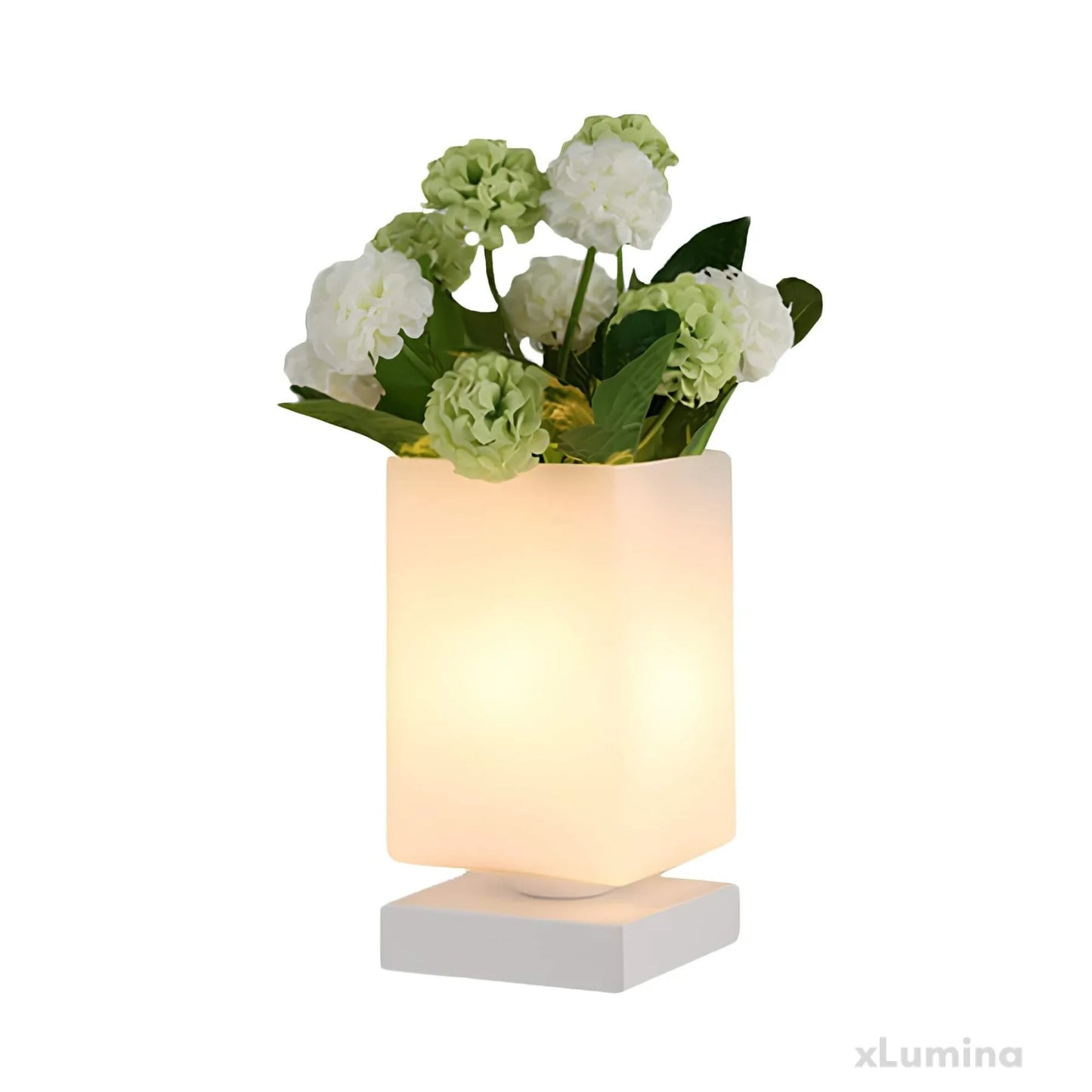 Nachtlamp Luna - Elegante glazen tafellamp