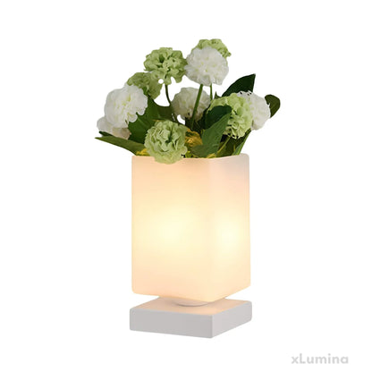 Nachtlamp Luna - Elegante glazen tafellamp