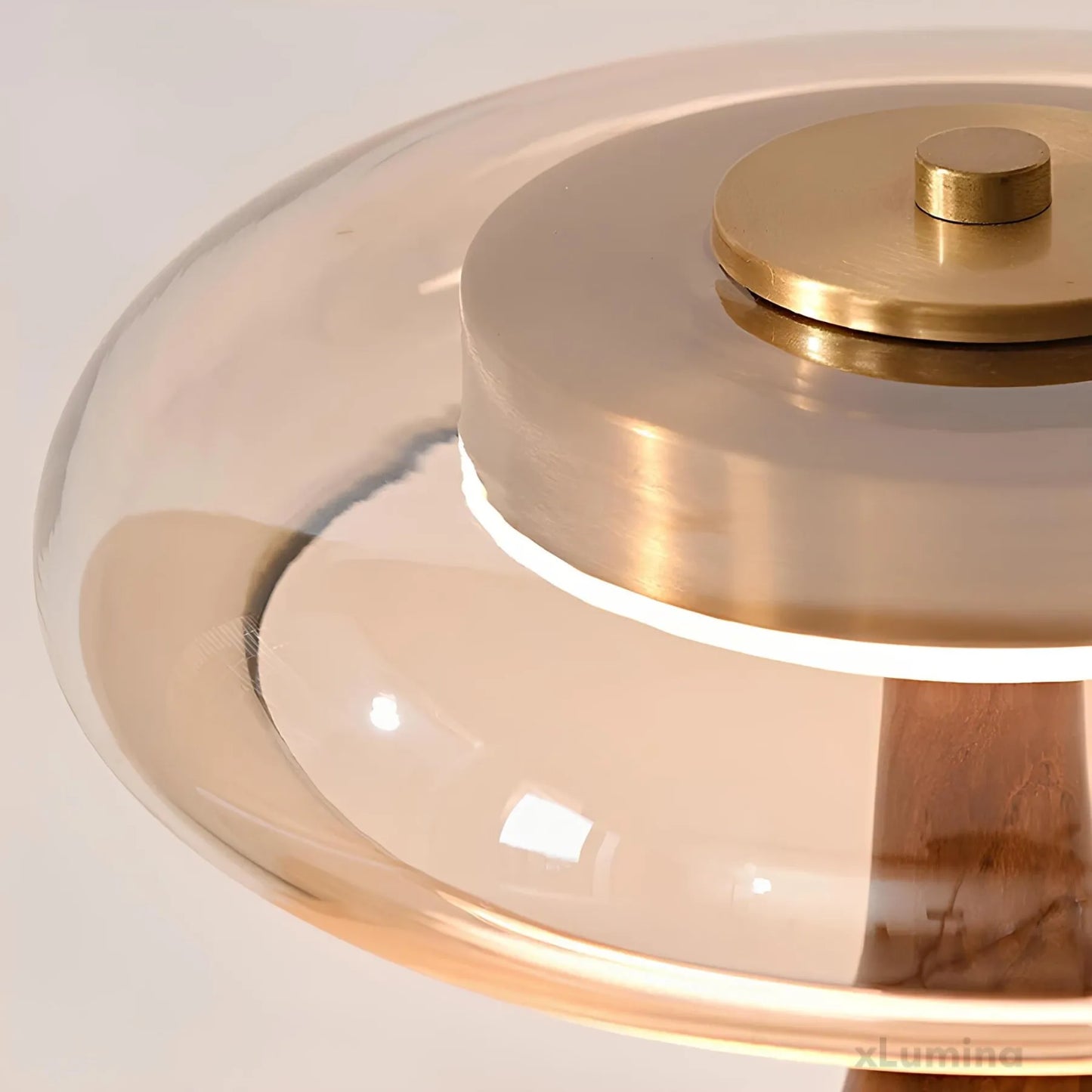LuxeKupfer - Paddenstoel bureaulamp