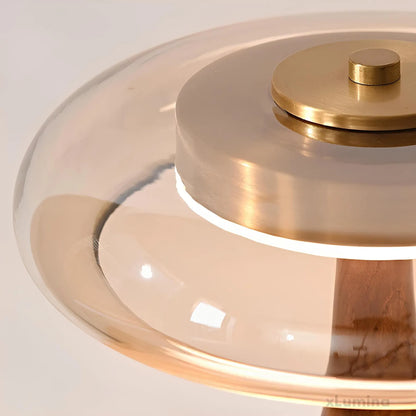 LuxeKupfer - Paddenstoel bureaulamp