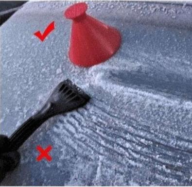 FrostClear | Innovatieve ijskrabber voor in de auto
