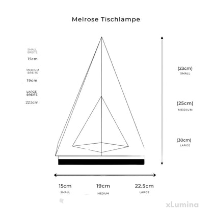 Melrose LED tafellamp - Minimalistisch ontwerp