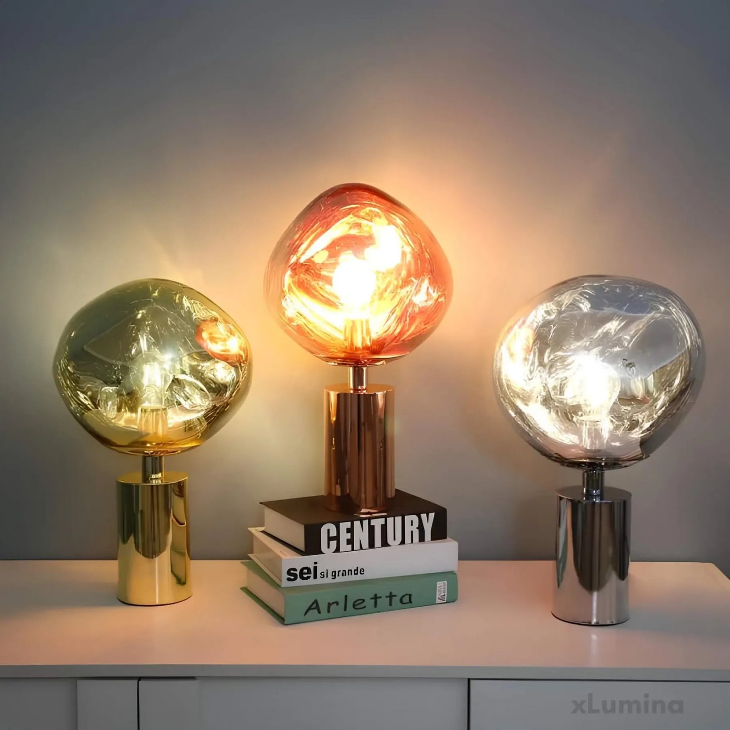 Meltique lamp - Eigentijdse tafellamp