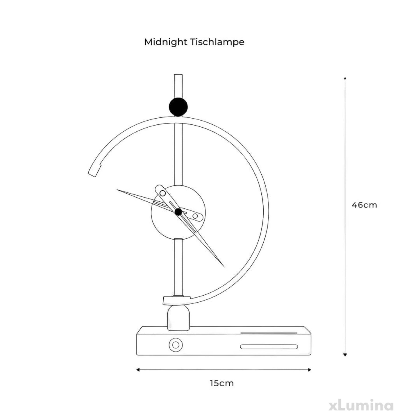 Midnight - Minimalistische LED tafellamp