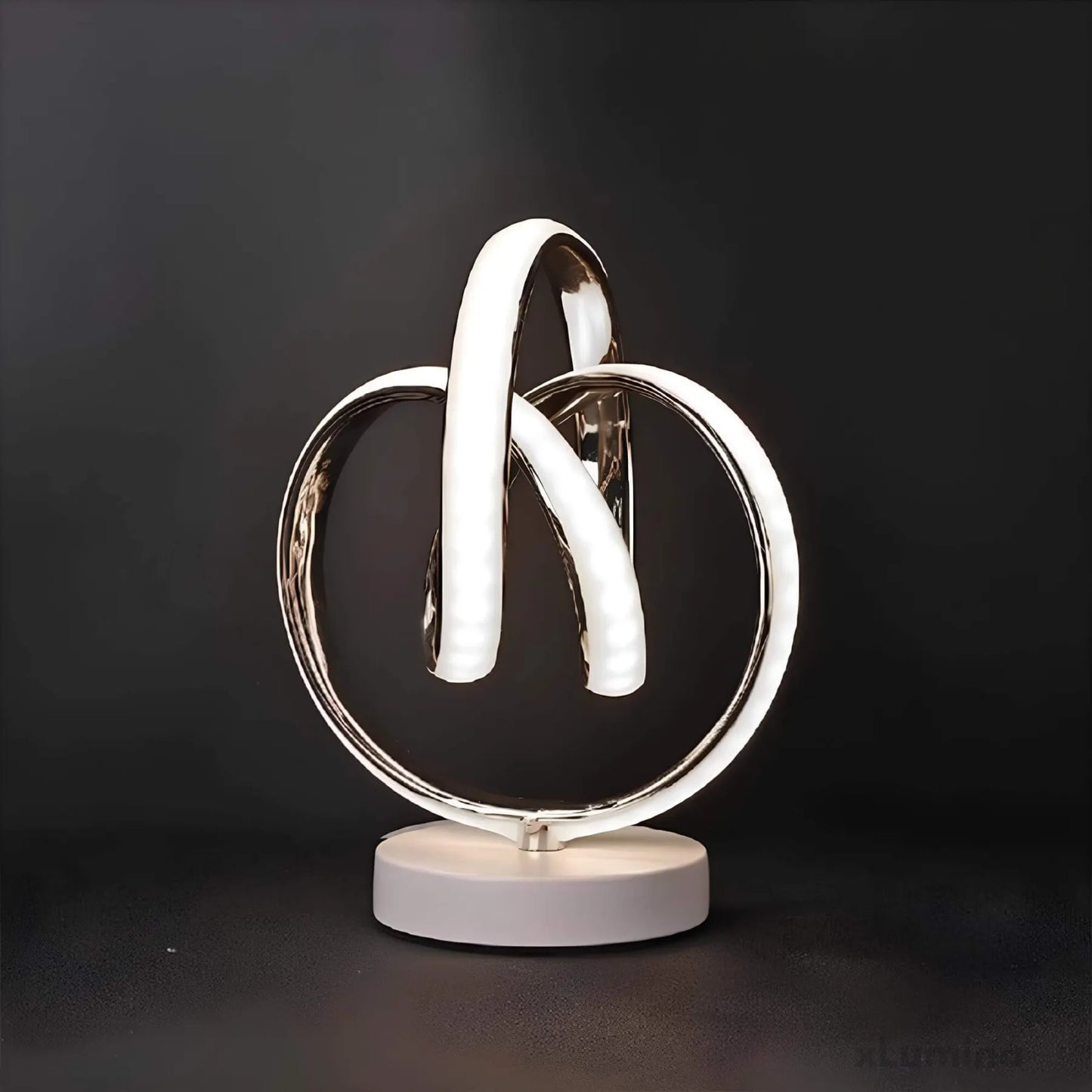 Minimalistische LED tafellamp - gebogen ontwerp