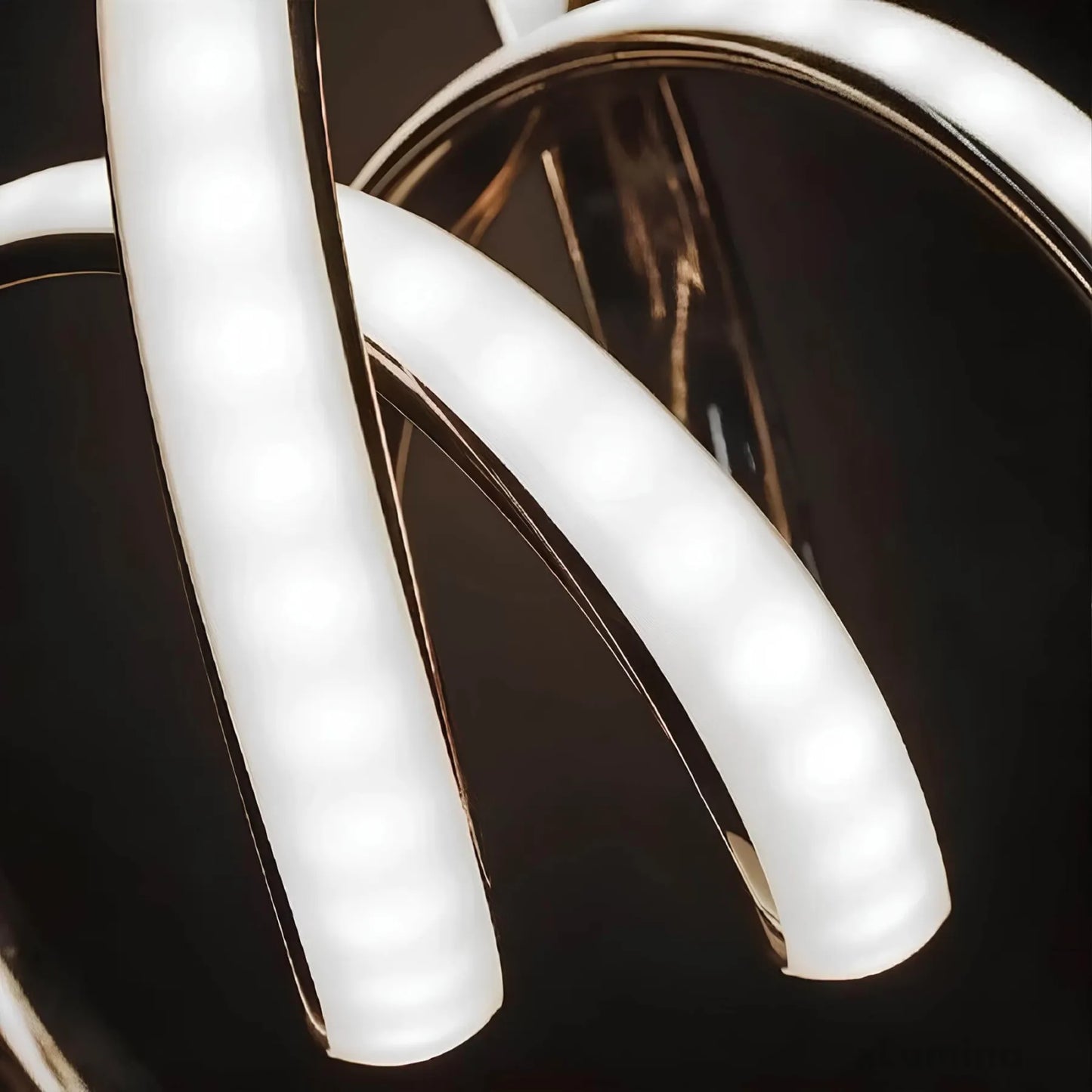 Minimalistische LED tafellamp - gebogen ontwerp