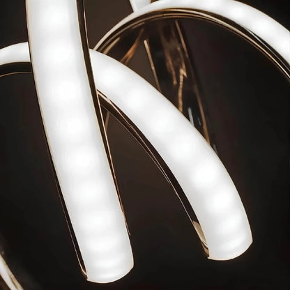 Minimalistische LED tafellamp - gebogen ontwerp