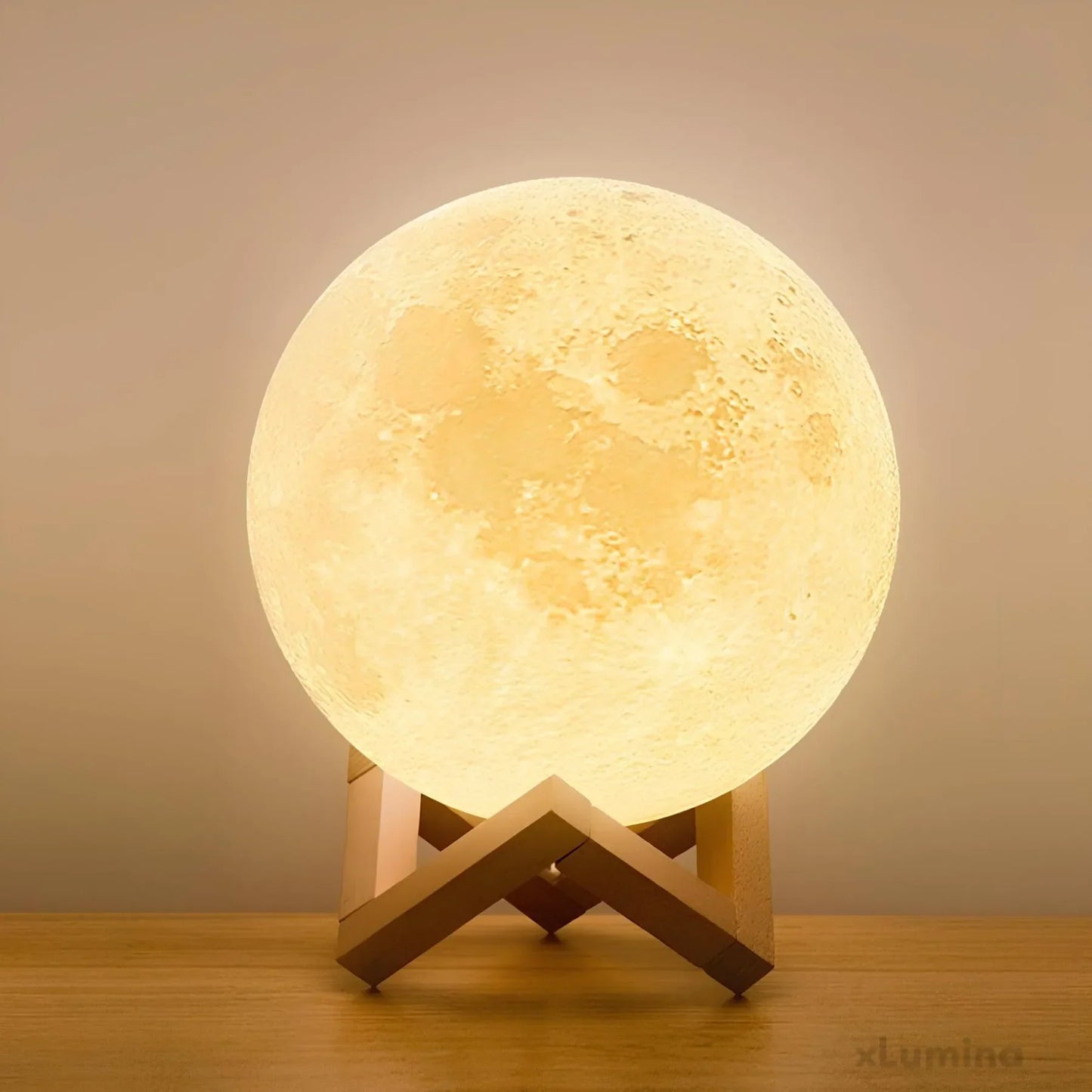 MoonLuxe - Maanbal tafellamp van kunststof