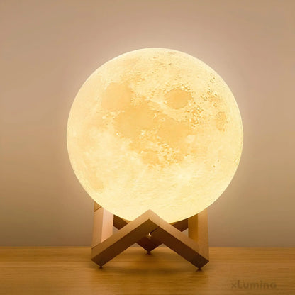 MoonLuxe - Maanbal tafellamp van kunststof