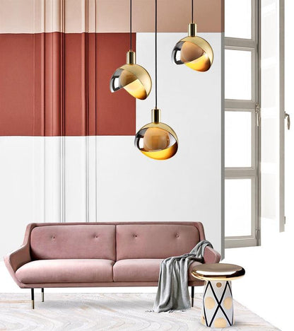 EOS - Elegante Gouden Glazen Hanglamp