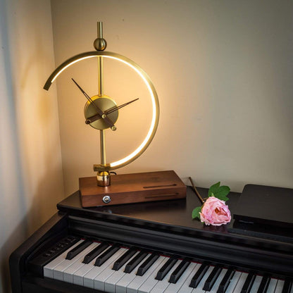 ZenClock | Multifunctionele tafellamp met klok en oplaadfunctie