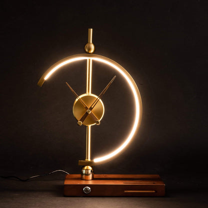 ZenClock | Multifunctionele tafellamp met klok en oplaadfunctie