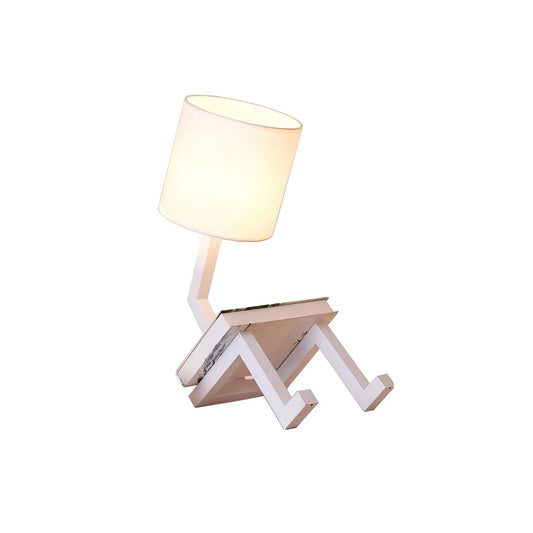 Nordiclight - Scandinavische tafellamp met geïntegreerd boekenrek