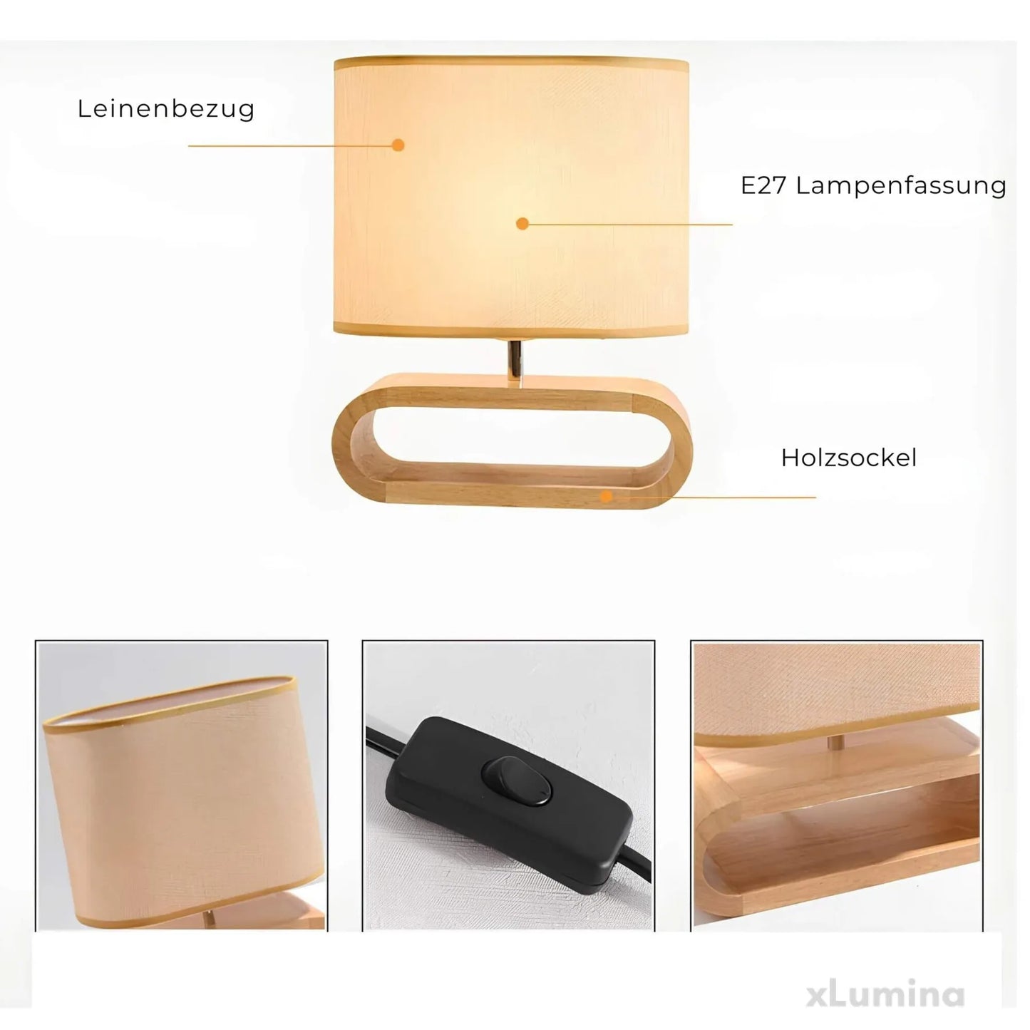 NordicWood - Scandinavische tafellamp
