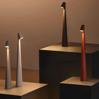 Scandinavische minimalistische LED tafellamp | Snoerloos | Dimbaar | Leeslamp | Eetkamerverlichting