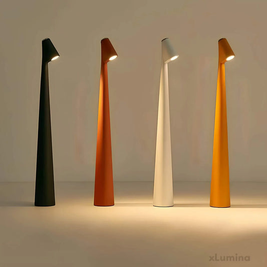 Scandinavische minimalistische LED tafellamp | Snoerloos | Dimbaar | Leeslamp | Eetkamerverlichting