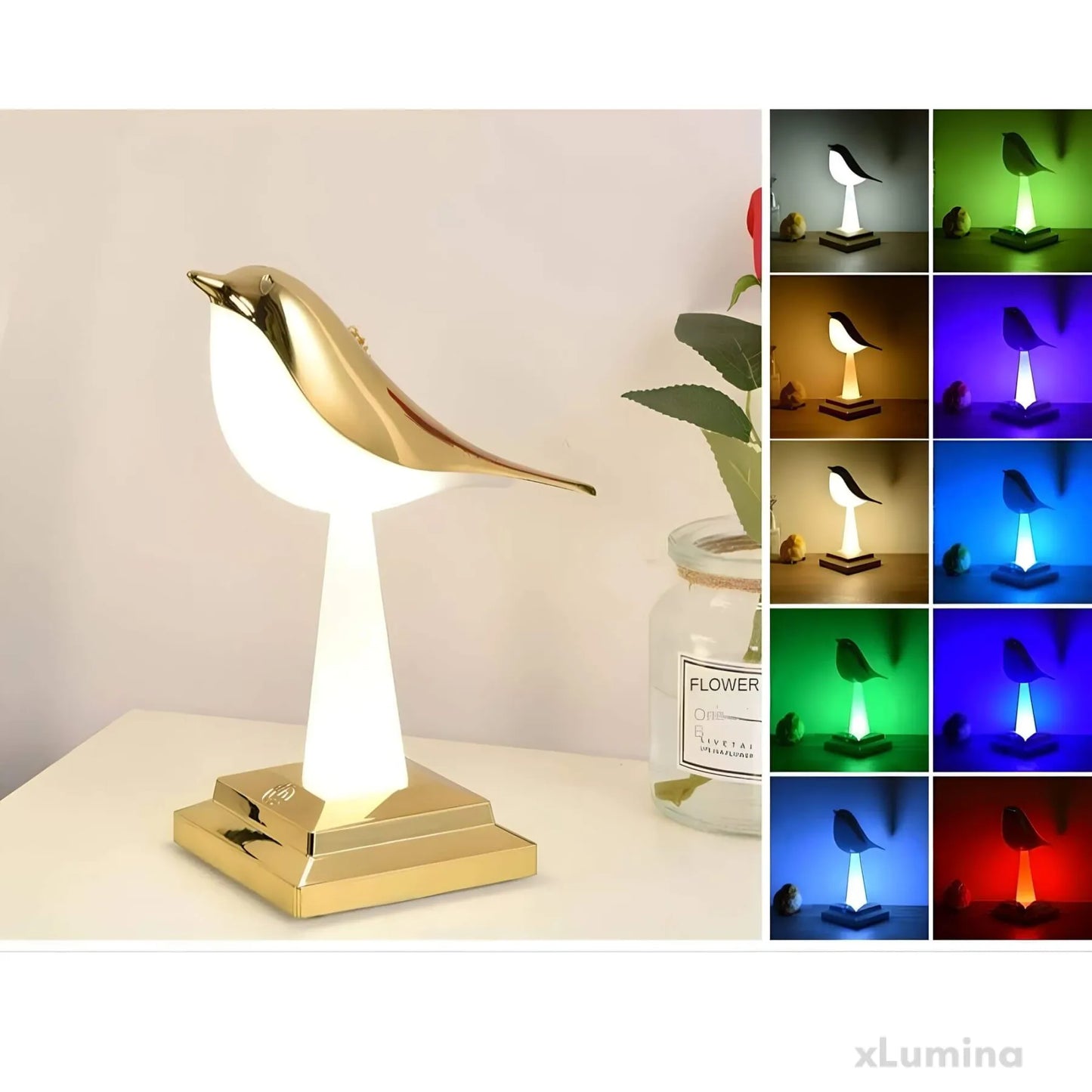 PlumeIlluminate - Tafellamp Bird