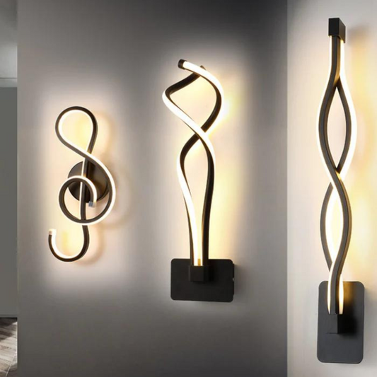TwistLume | Stijlvolle gebogen wandlamp